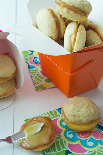 Lemon Sandwich Cookies