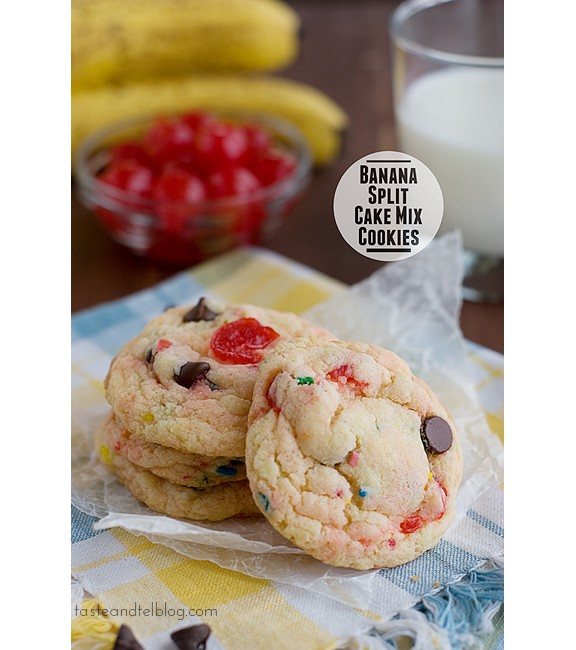 Banana-Split-Cake-Mix-Cookies-recipe-taste-and-tell-1
