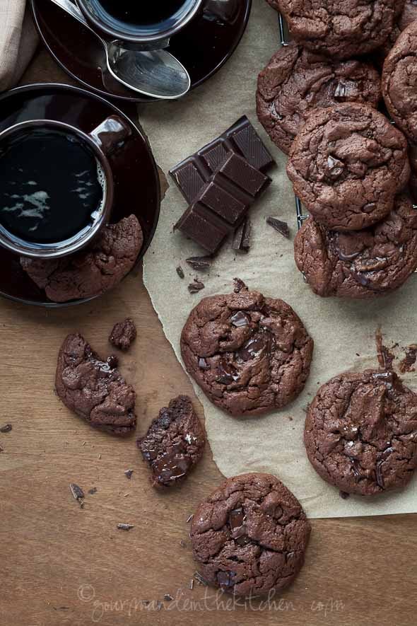 Double-Chocolate-Chunk-Cookies-from-gourmandeinthekitchen.com_