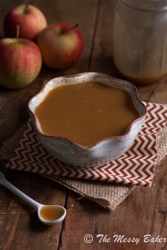 Apple Cider Bourbon Caramel ~ #SundaySupper