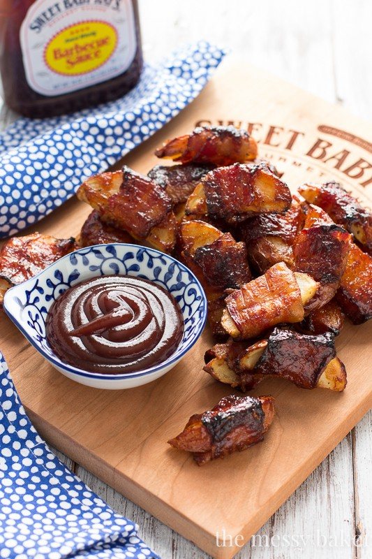 Bacon-Wrapped Barbecue Potato Wedges