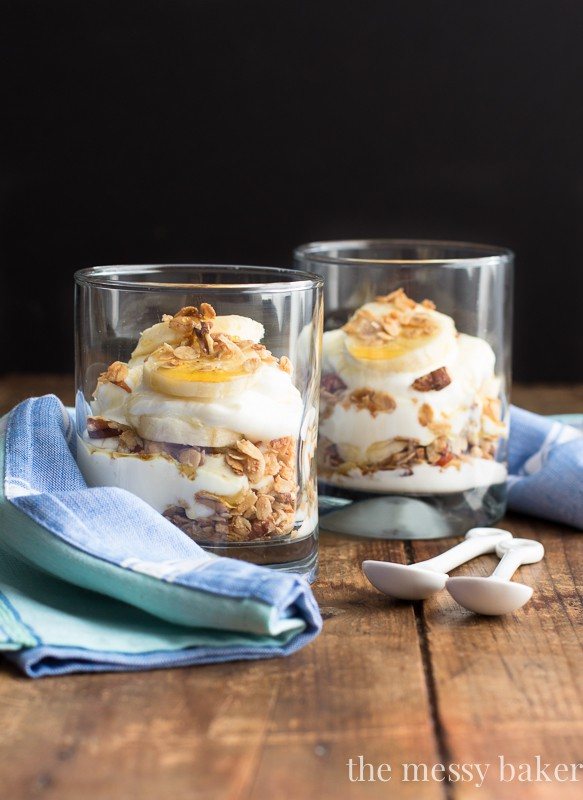 Banana Bread Parfaits