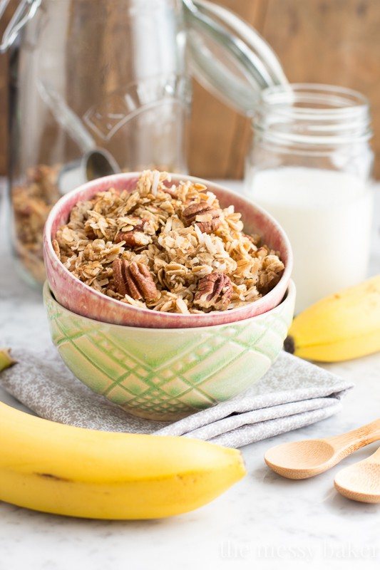 Banana Maple Granola