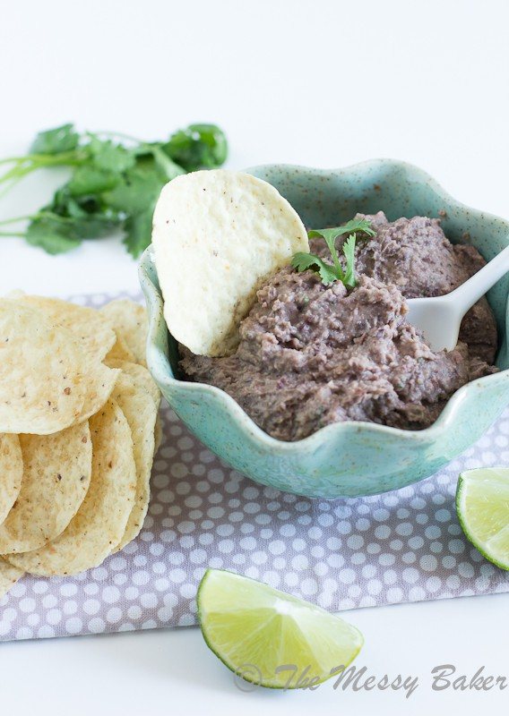 Black Bean Dip | www.themessybakerblog.com-7744