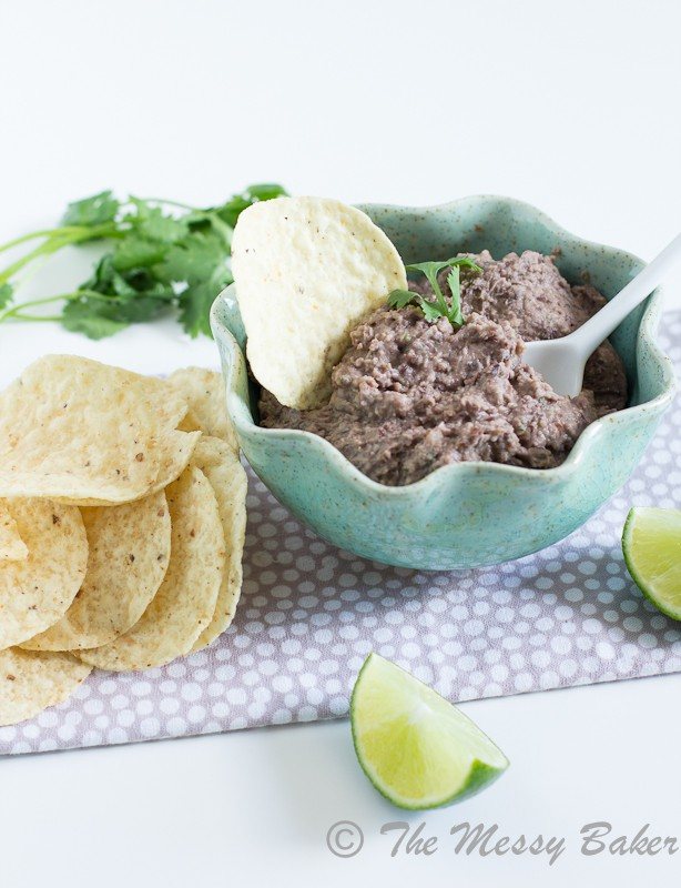Black Bean Dip | www.themessybakerblog.com-7741
