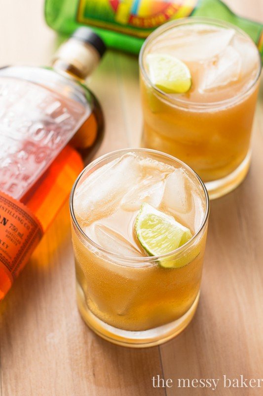 Apple Ginger Bourbon Fizz