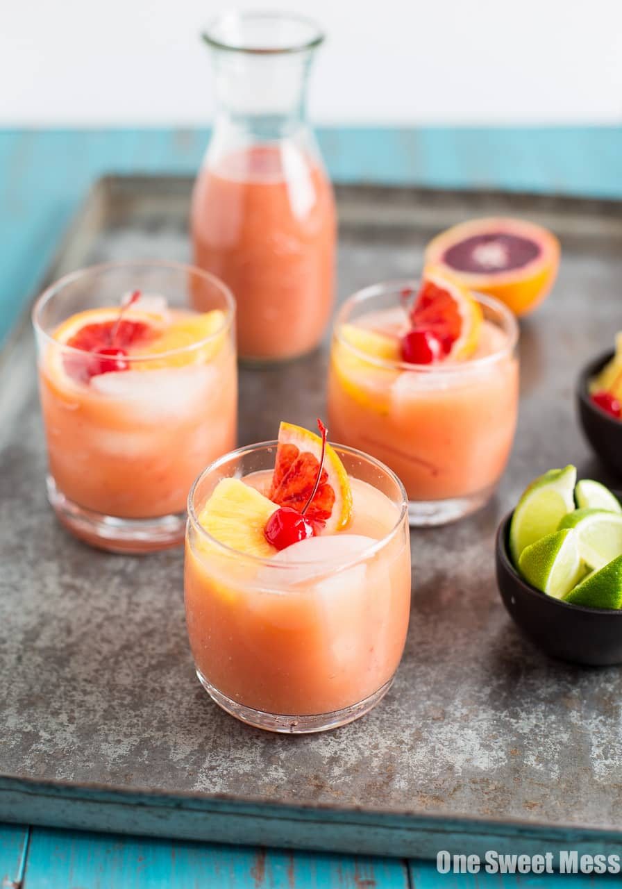 Thirsty Thursday | Blood Orange Coconut Mai Tai