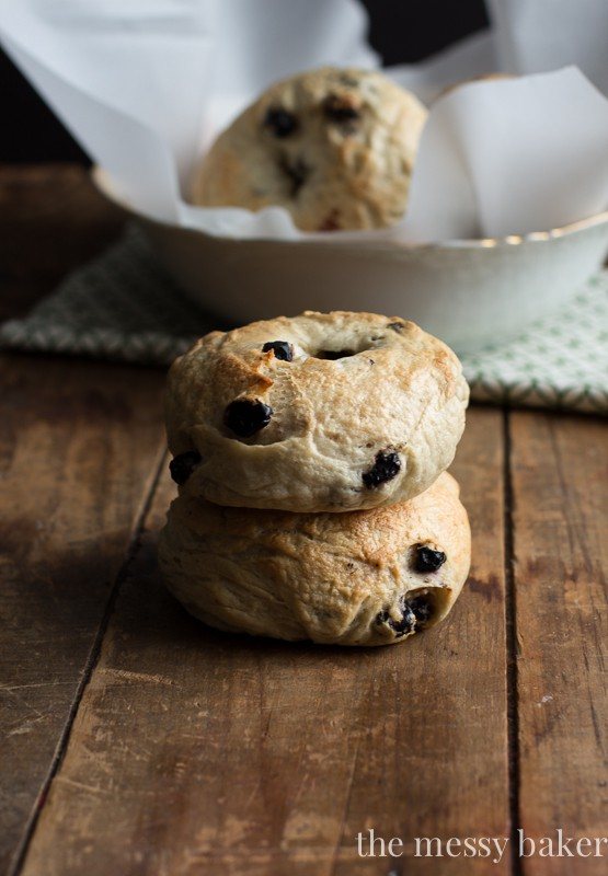 Blueberry Bagels {A Tutorial}