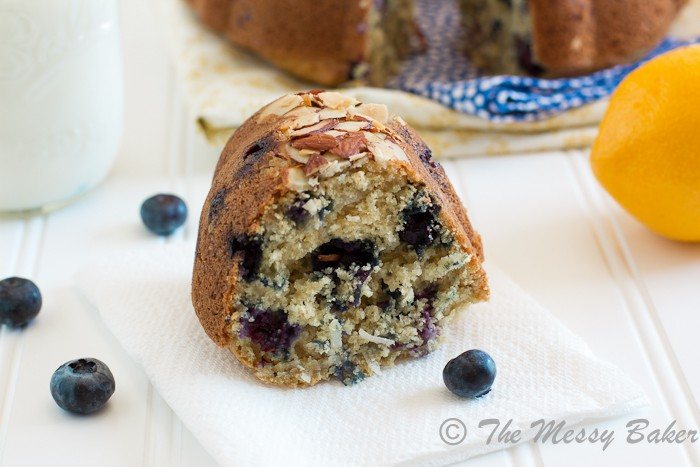 Blueberry Coconut Bundt | www.themessybakerblog.com-7145
