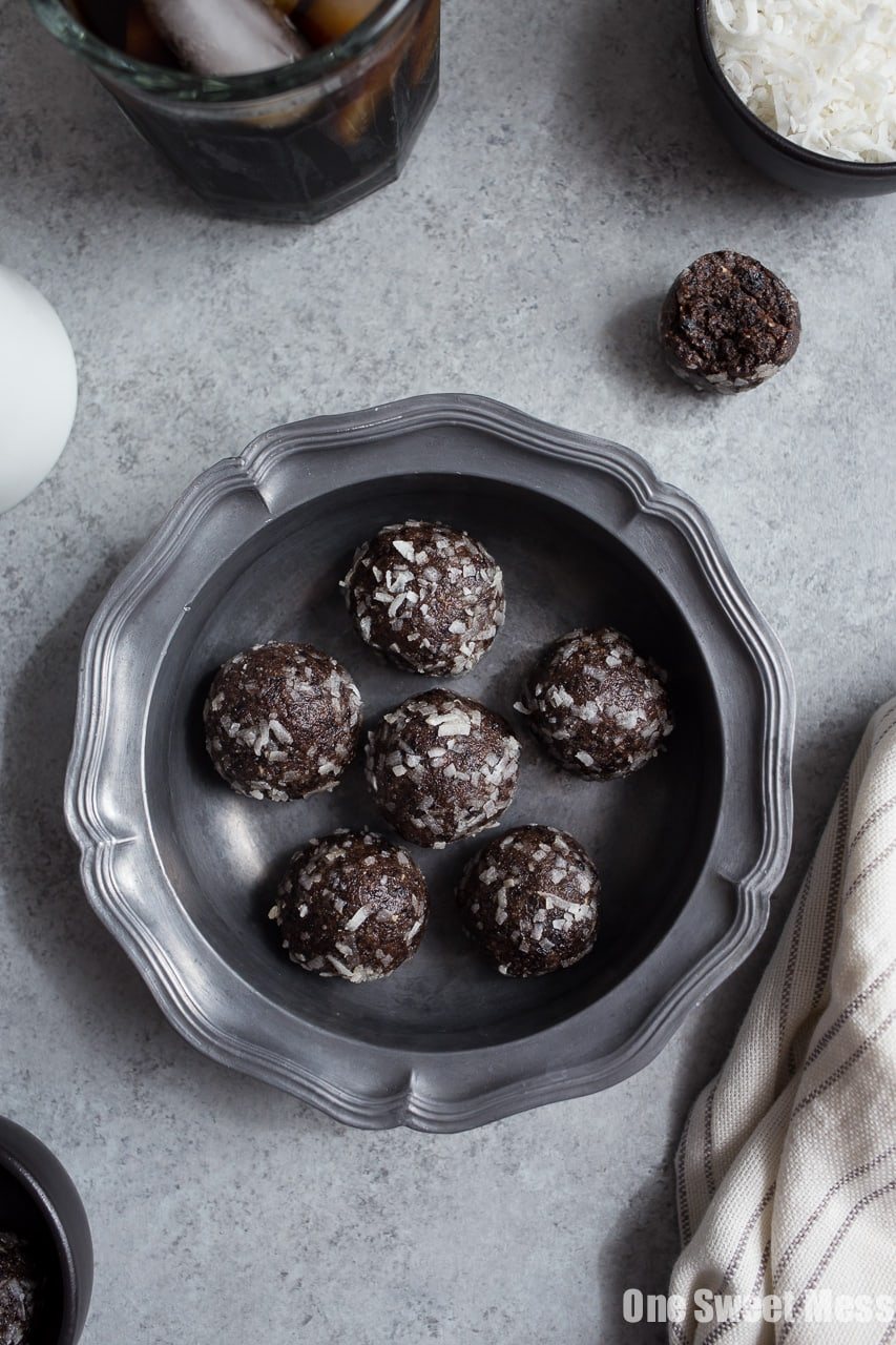 Blueberry Muffin Energy Bites