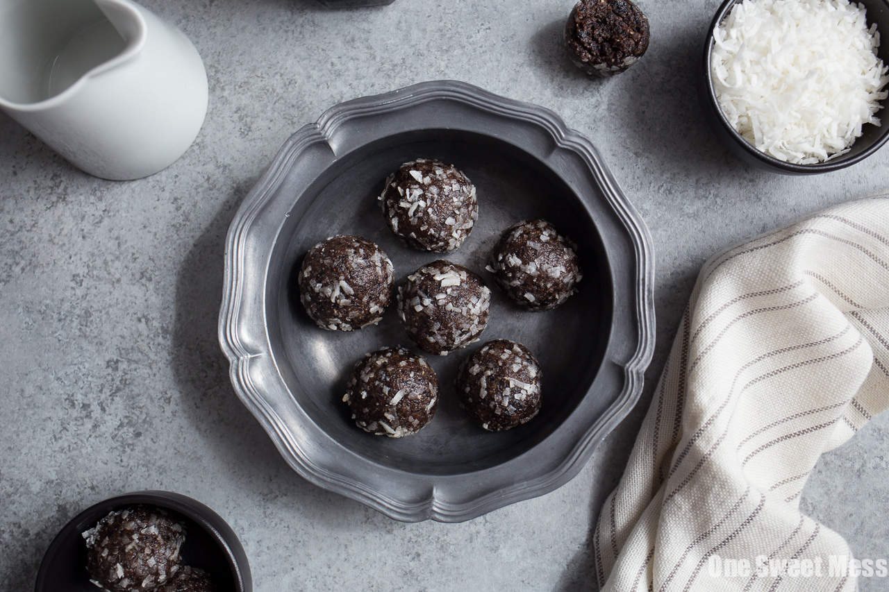 Blueberry Muffin Energy Bites