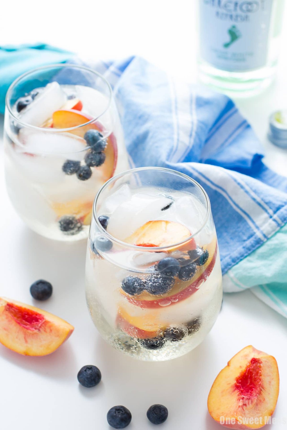 Blueberry Peach Sangria