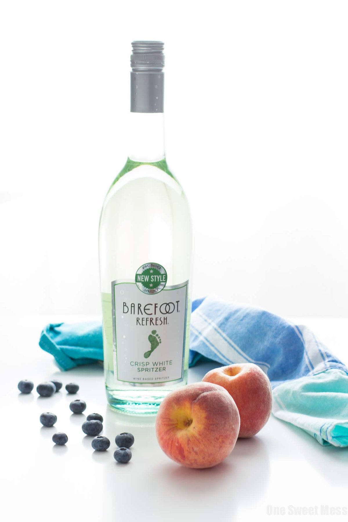 Blueberry Peach Sangria