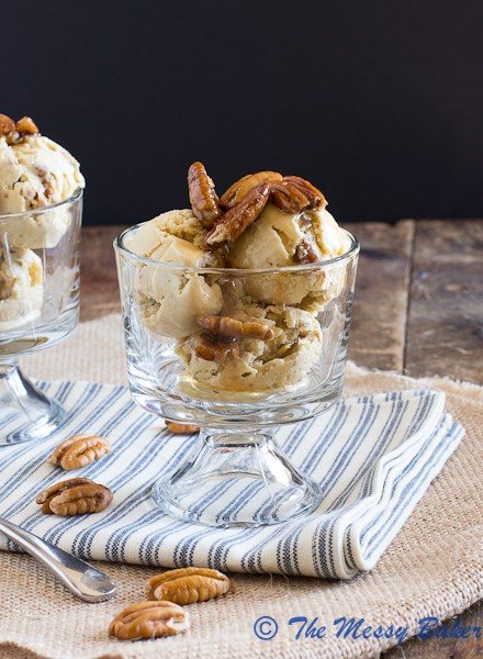 Brown Butter Butterscotch Pecan Ice Cream