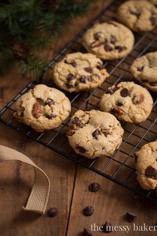 Brown Butter Pecan Chocolate Chip Cookies