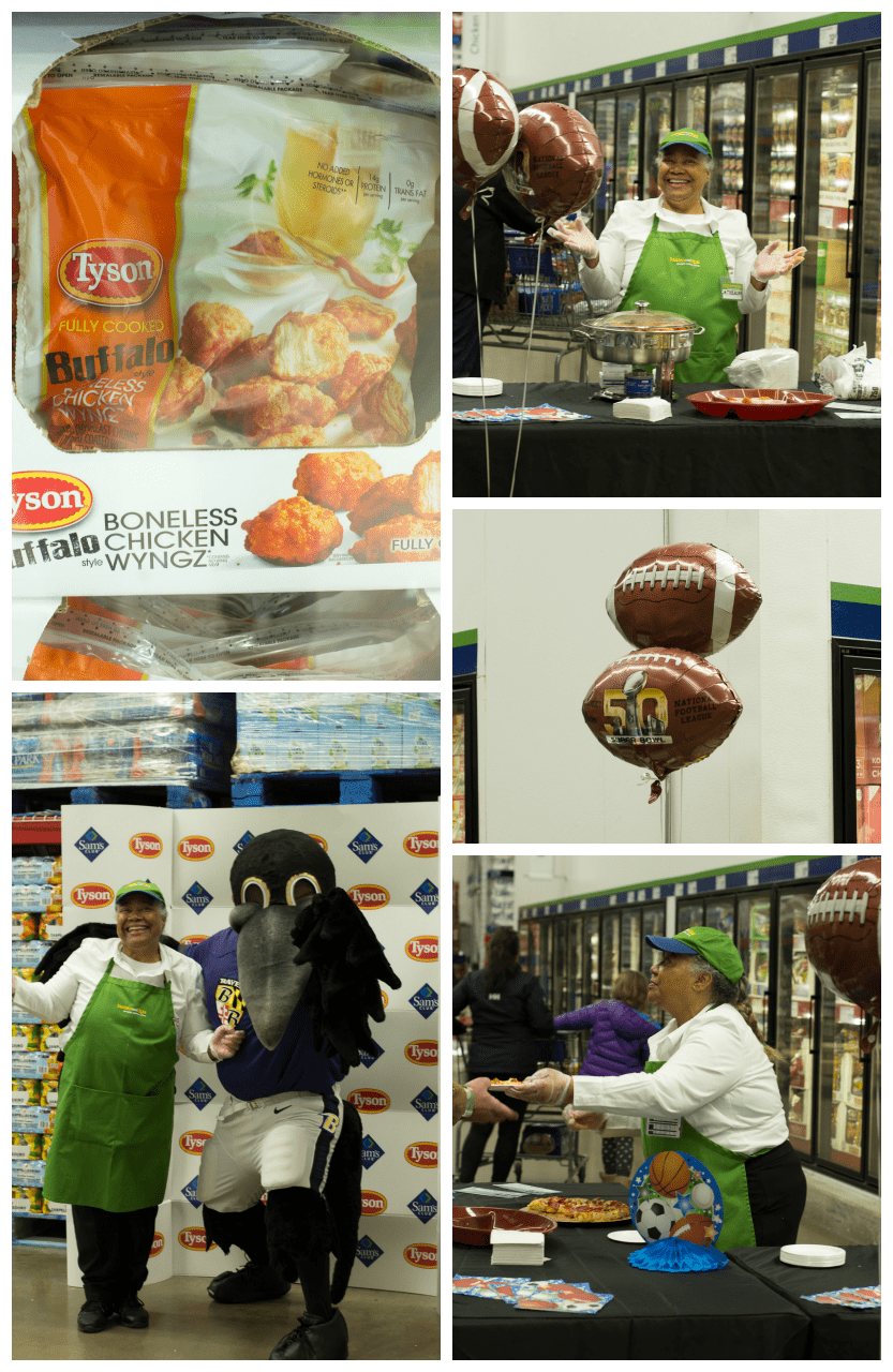 Tyson's Game Day Event at Sam's Club