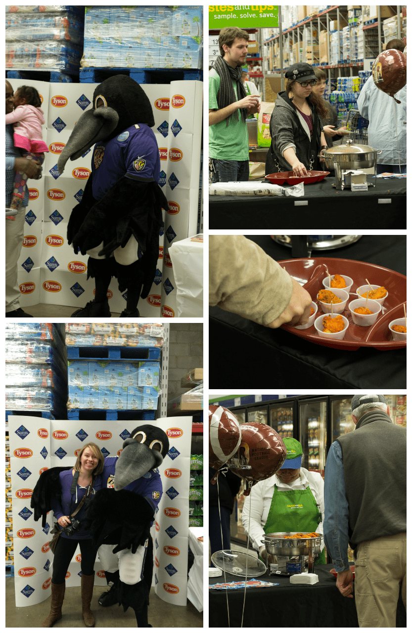 Tyson's Game Day Event at Sam's Club