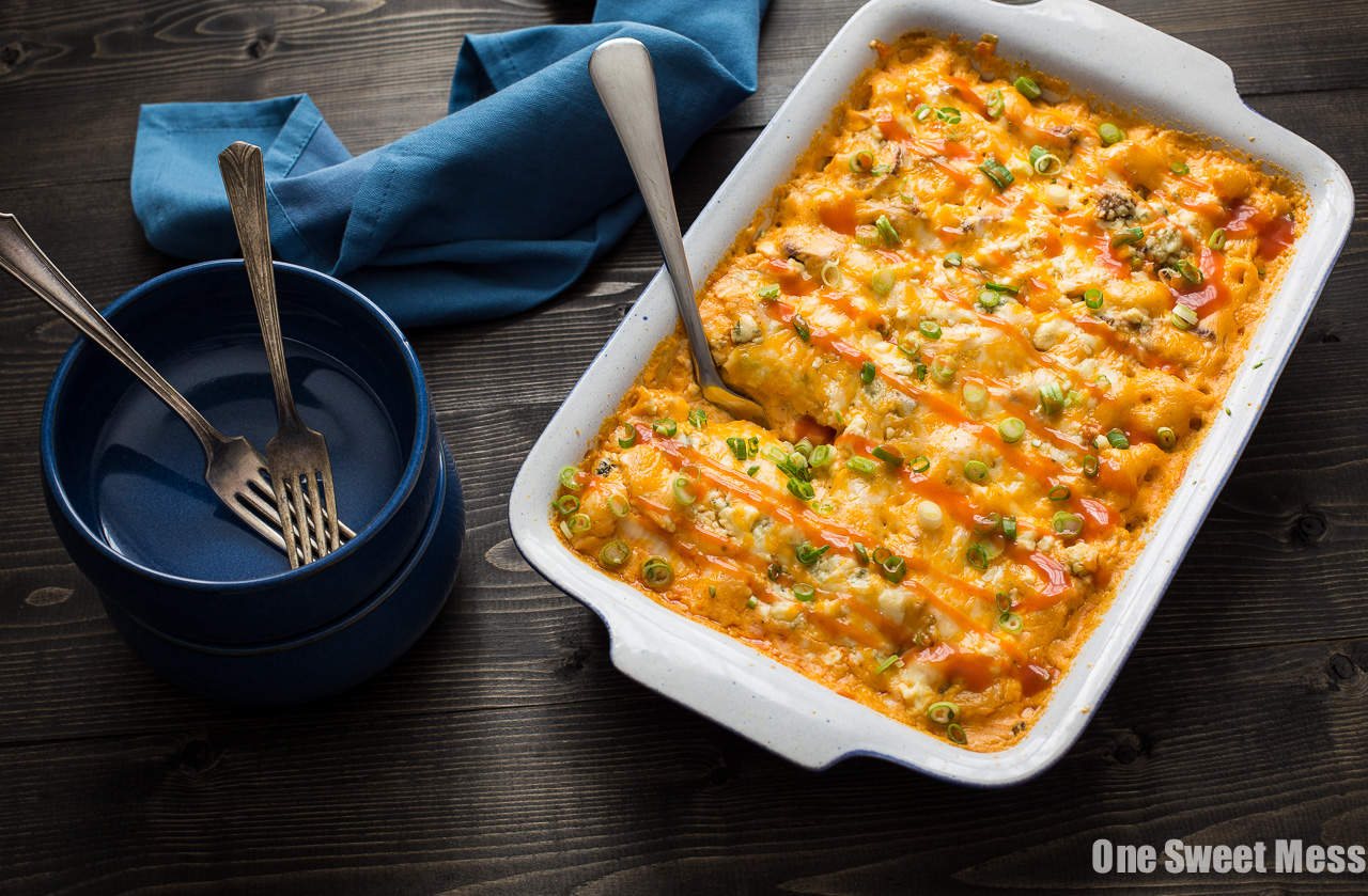 Buffalo Chicken Mac and Cheese