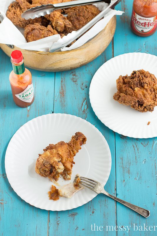 Buttermilk Fried Chicken Tutorial | www.themessybakerblog.com
