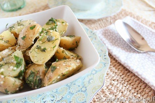 buttery herbed potatoes-3139