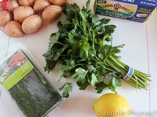 buttery herbed potatoes-3110