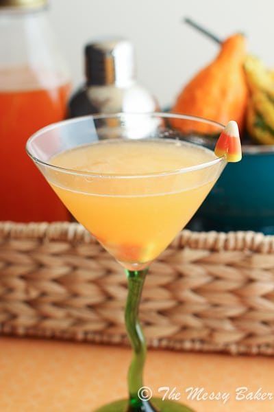 Candy Corn Martini {themessybakerblog.com}-5095