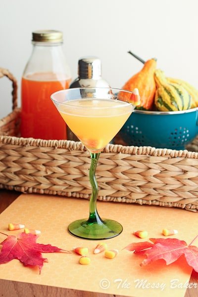 Candy Corn Martini {themessybakerblog.com}-5082