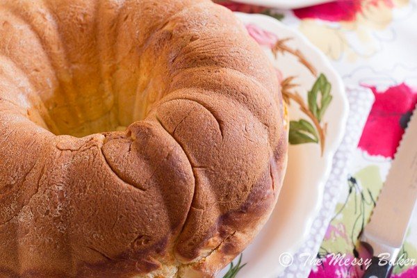 Citrus Scented Cheese Babka