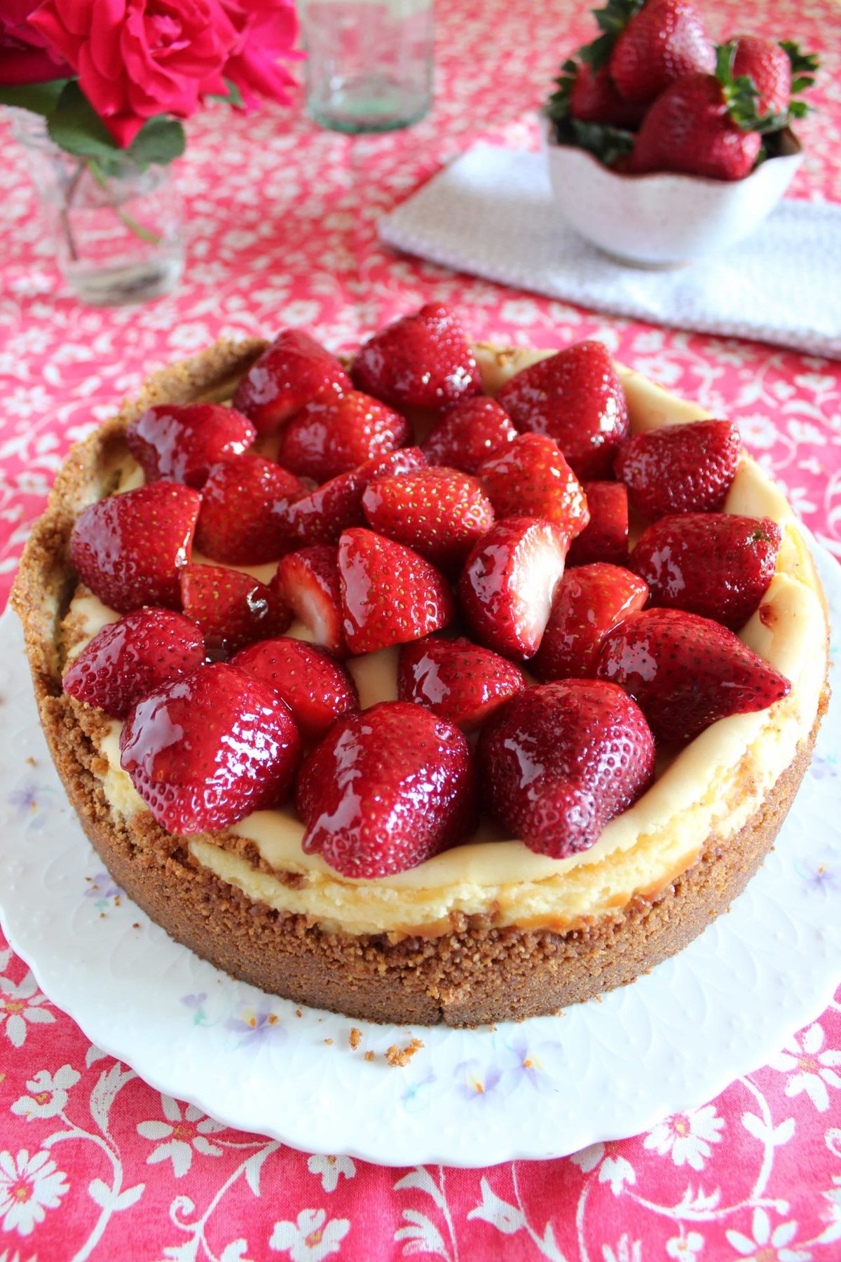 Cheesecake with Fresh Berries