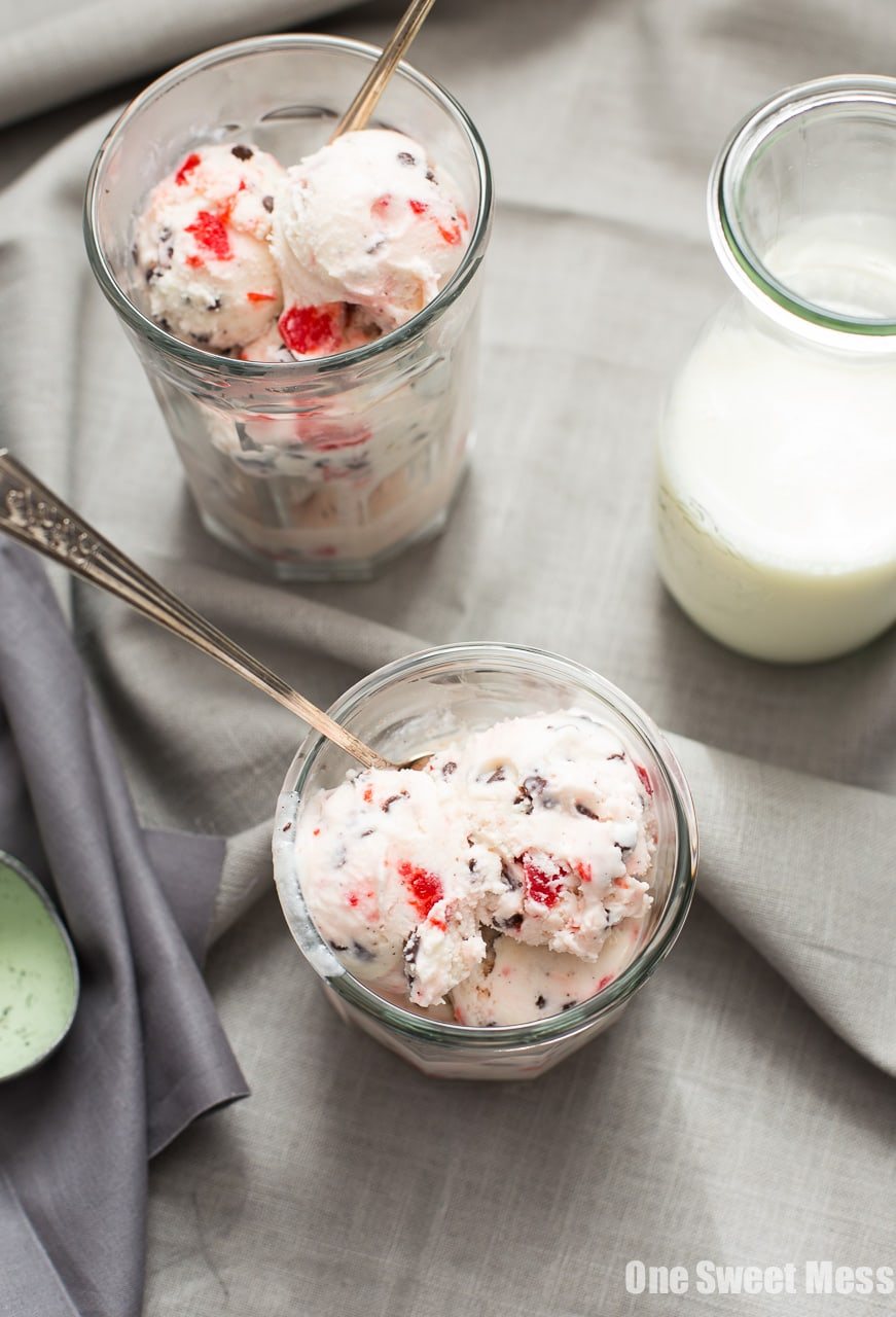 Cherry Chocolate Chip Ice Cream