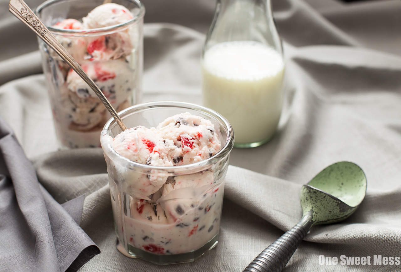 Cherry Chocolate Chip Ice Cream