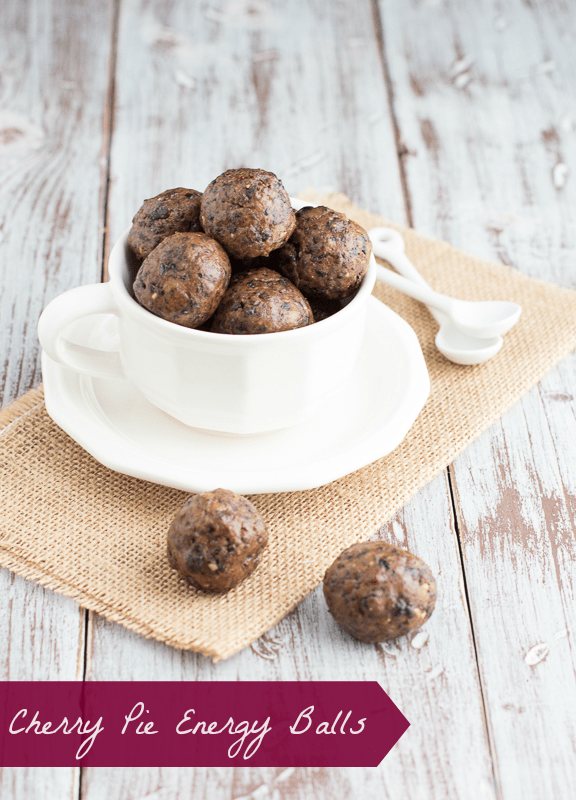 Cherry Pie Energy Balls