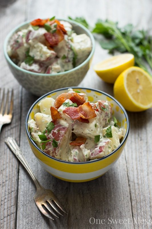 Chicken Bacon Ranch Potato Salad