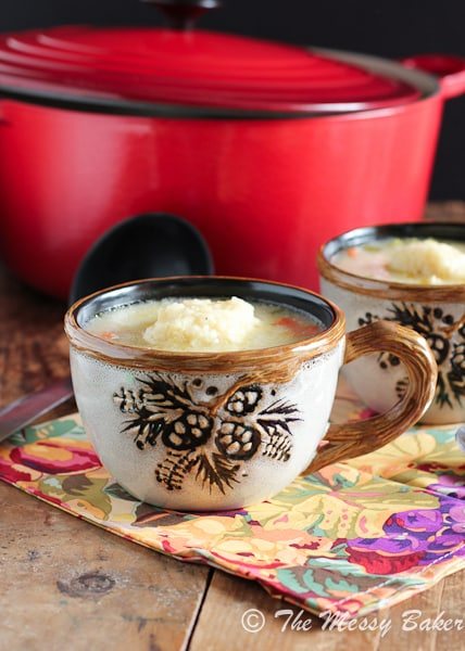Chicken Soup with Dumplings {www.themessybakerblog.com}-4981