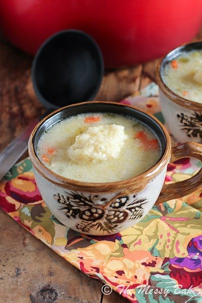 Chicken Soup with Dumplings {www.themessybakerblog.com}-4986