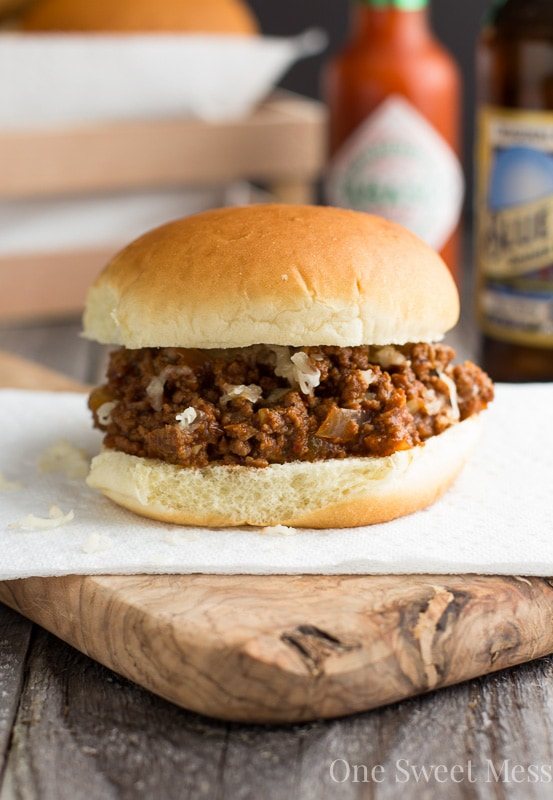 Chipotle Pale Ale Sloppy Joe's