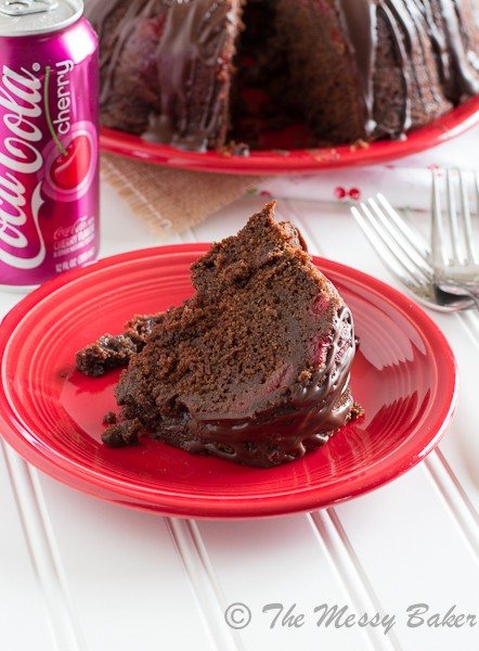 Chocolate Cherry Coke Cake