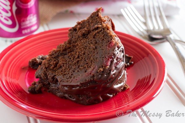 Chocolate Cherry Coke Cake | www.themessybakerblog.com-6776
