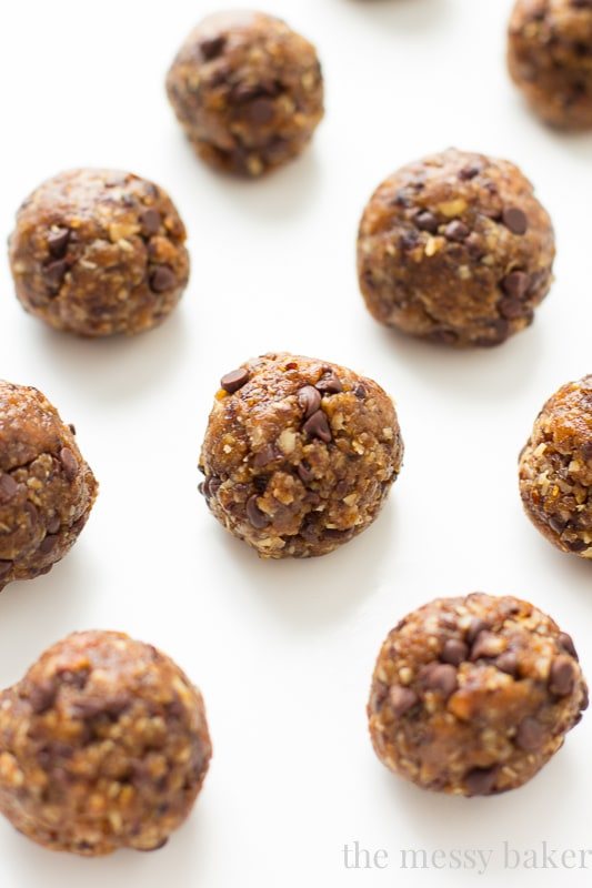 Gluten-Free Chocolate Chip Energy Balls