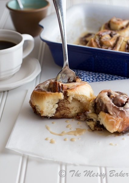 Nutella & Toasted Pecan Sweet Rolls