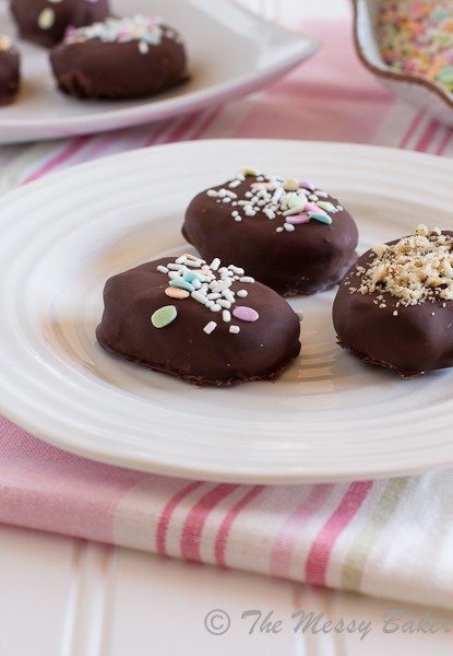Chocolate Covered Nutella Eggs