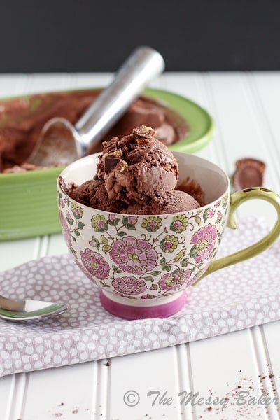Chocolate Peanut Butter Cup Ice Cream