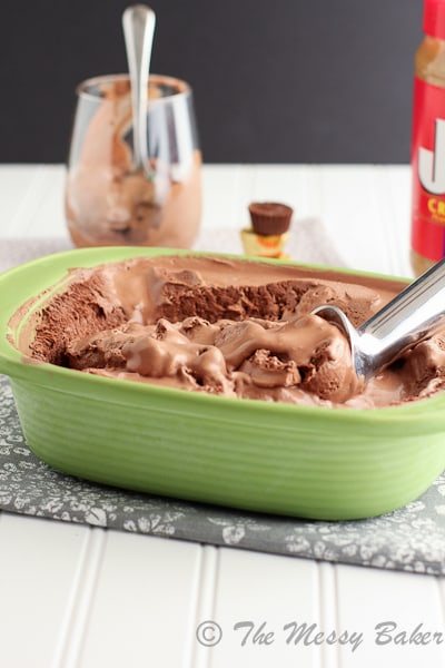 Chocolate Peanut Butter Cup Ice Cream
