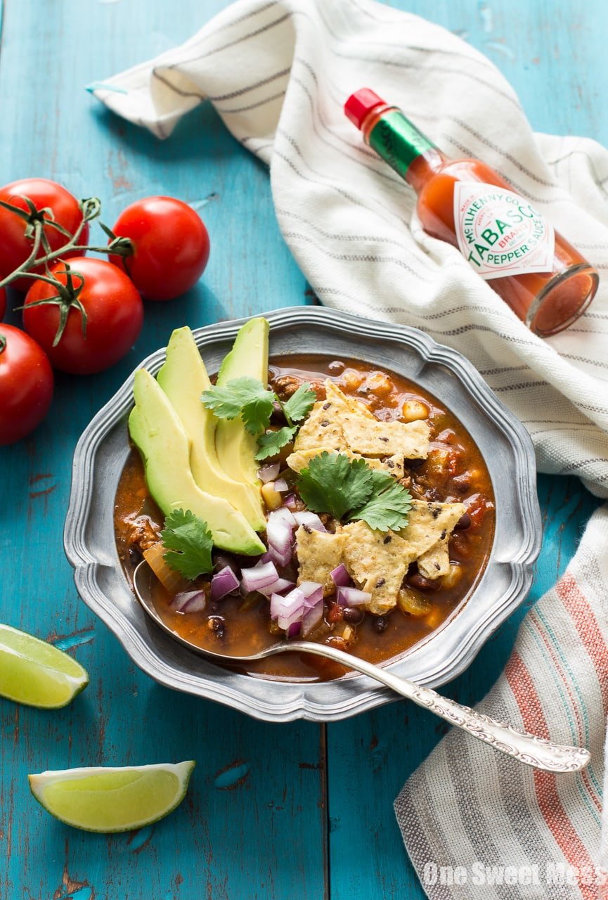 Chorizo Taco Soup