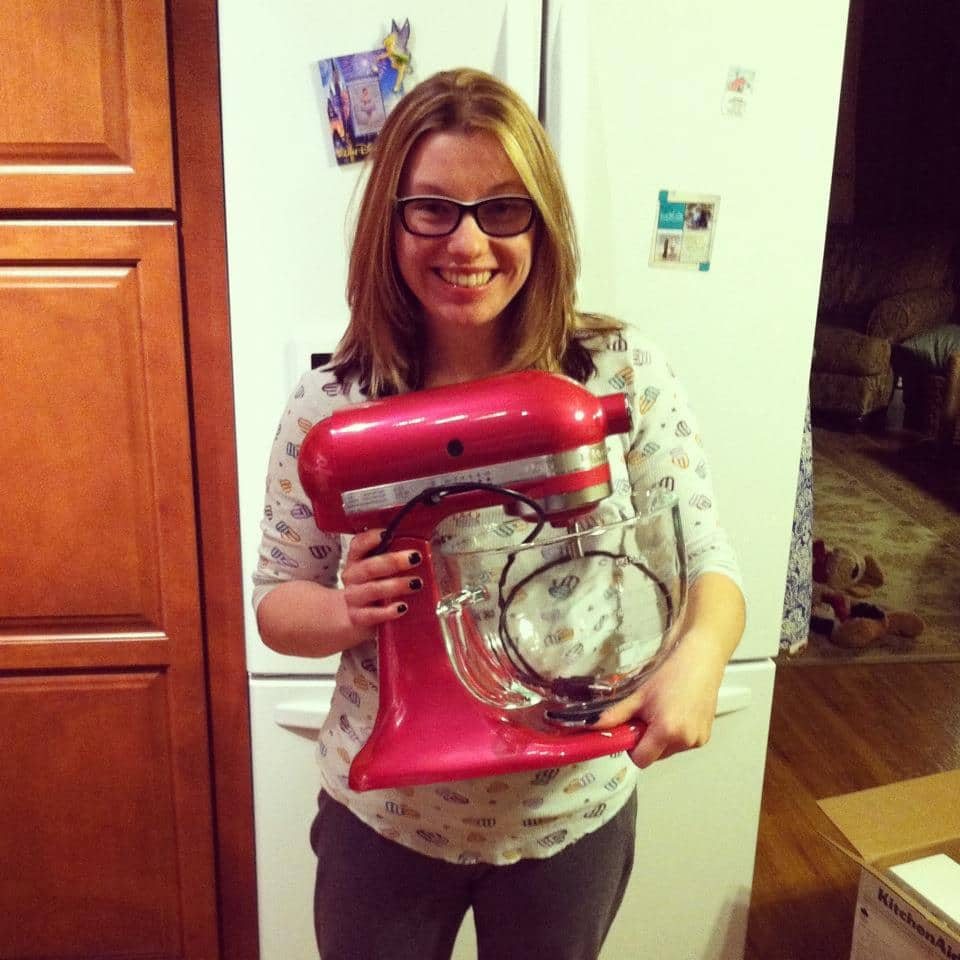My new pink mixer
