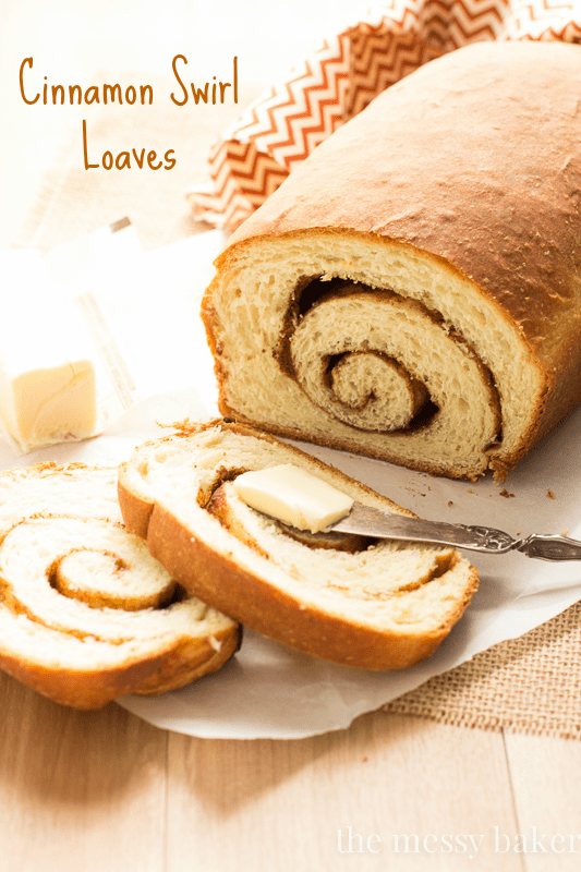 Cinnamon Swirl Loaves