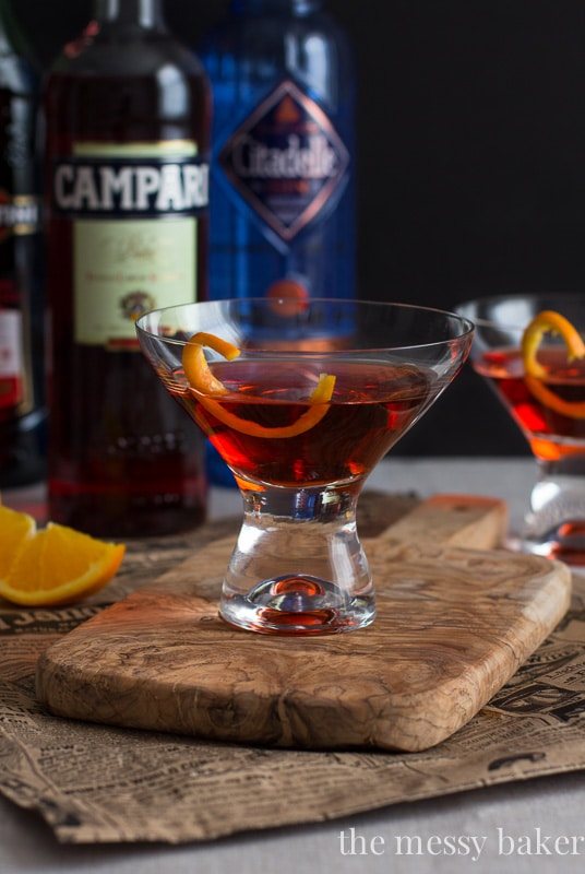 Classic Negroni Cocktail