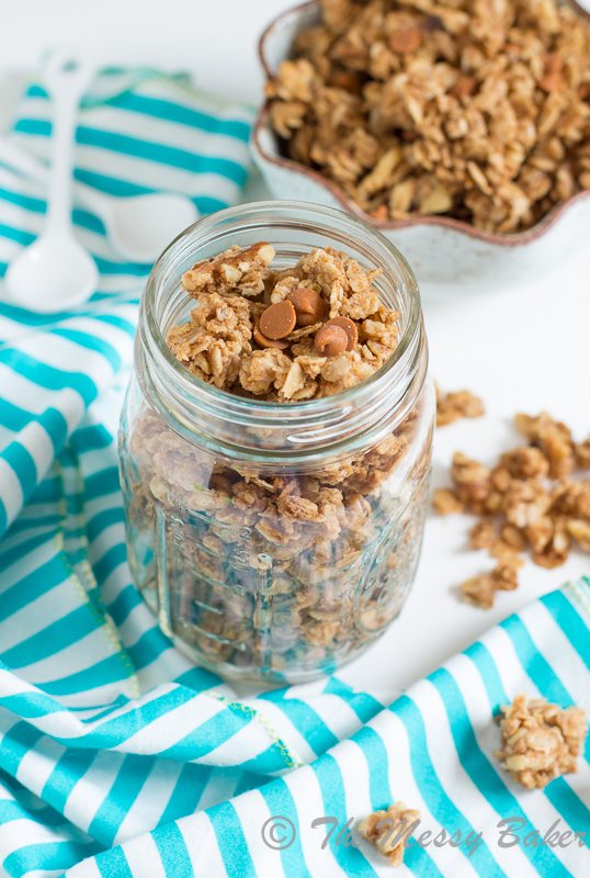 Cookie Butter Cinnamon Chip Granola