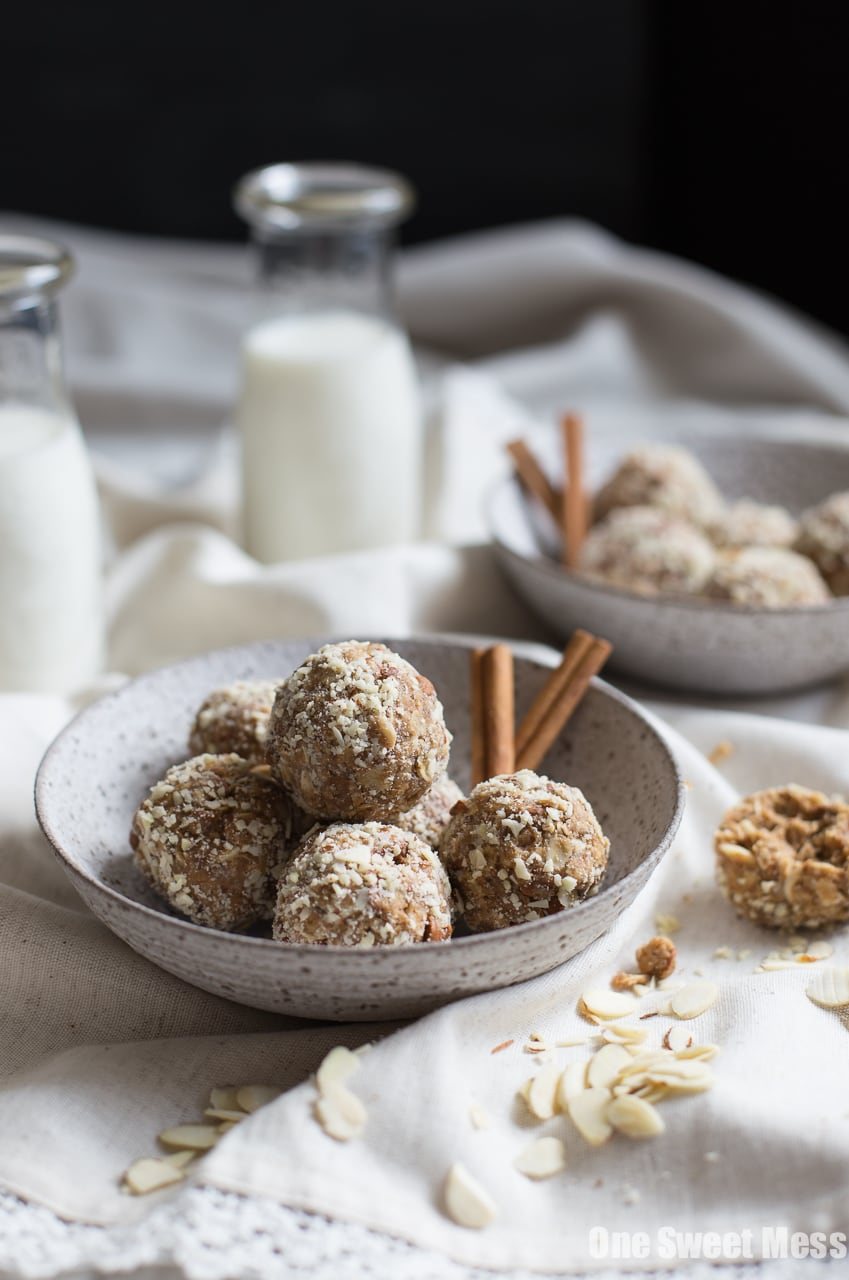 Cookie Butter Cinnamon Chip Oat Balls