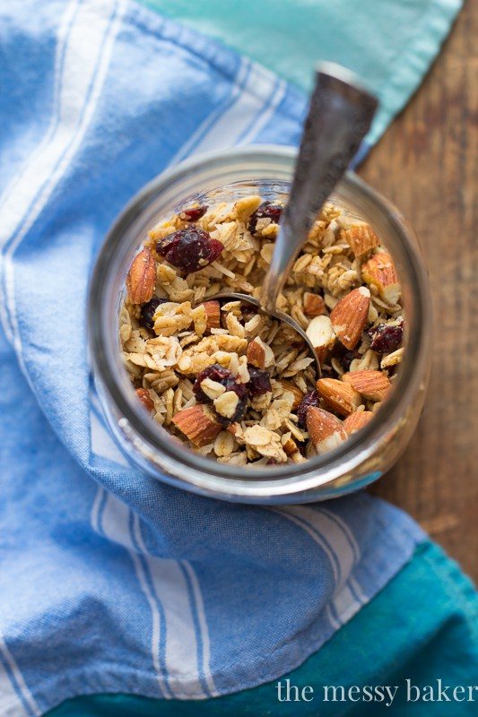Cranberry Orange Granola